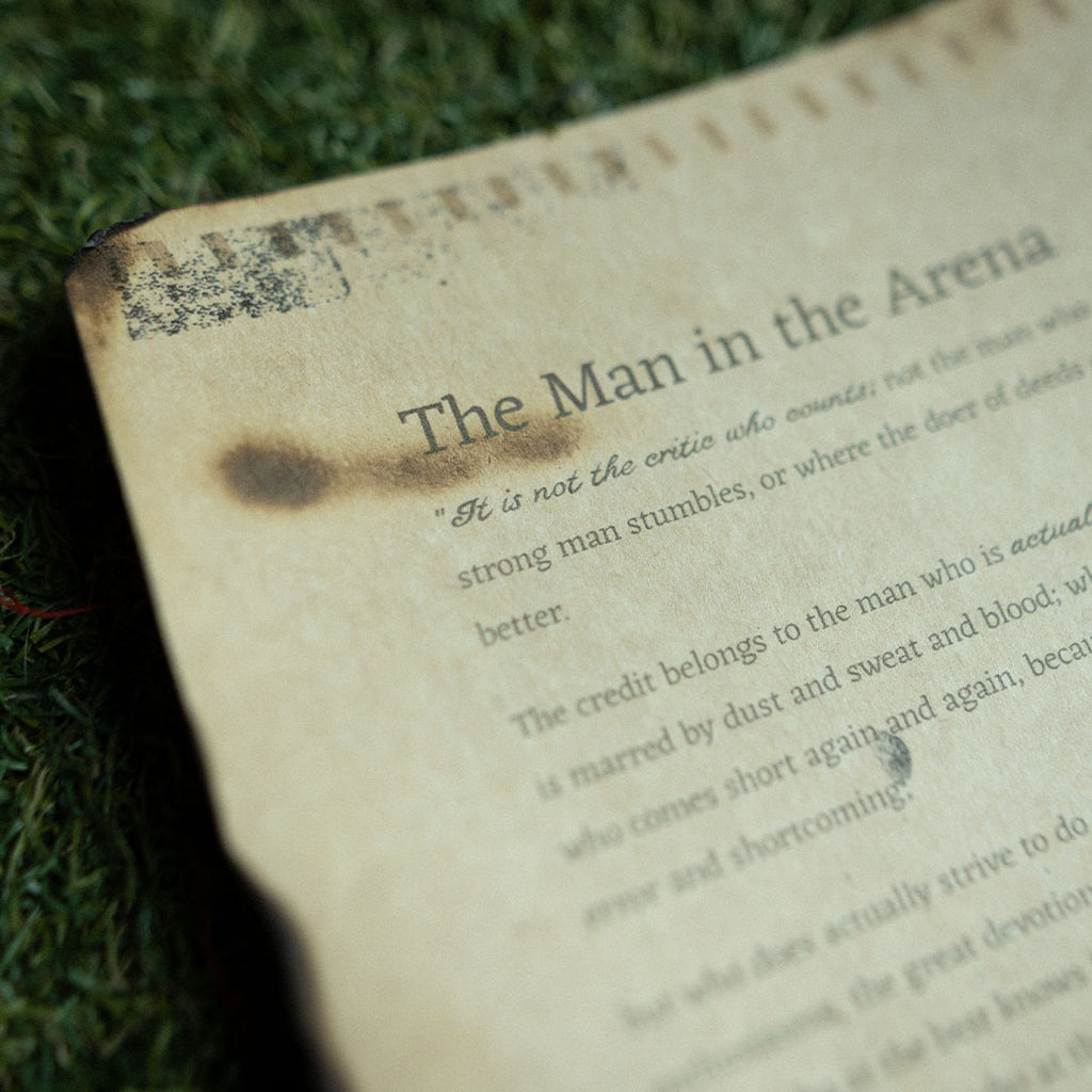 Man in the Arena Print