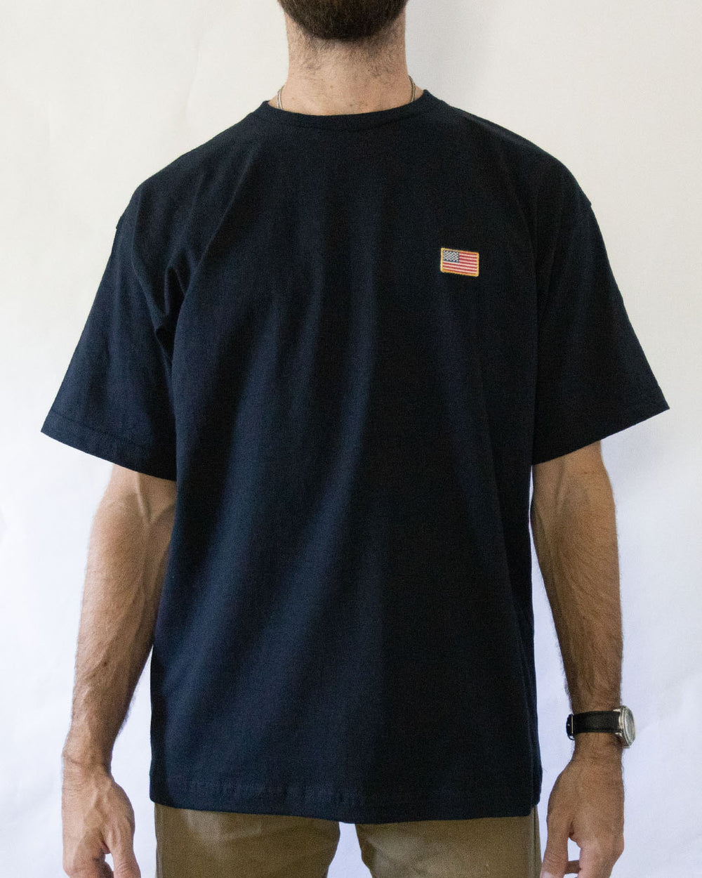Subtle Flag Tee (multiple colors)
