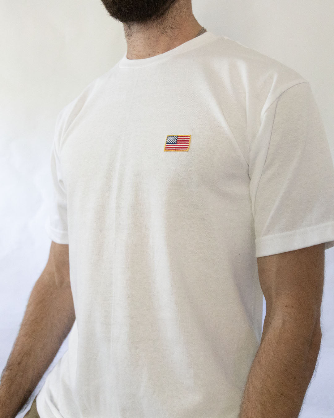 Subtle Flag Tee (multiple colors)