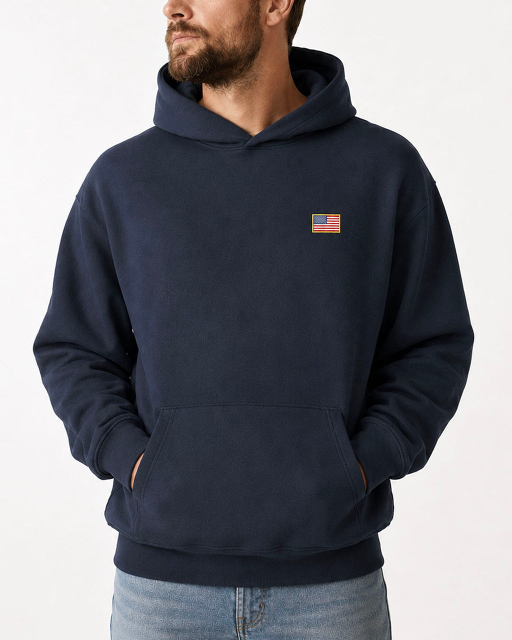 Subtle Flag Hoodie (Pre-Order)